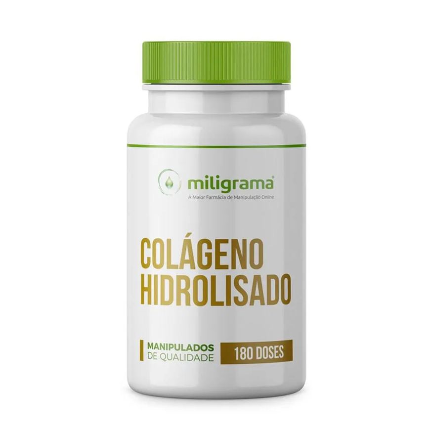 Miligrama Colágeno Hidrolisado 500mg 180 Doses