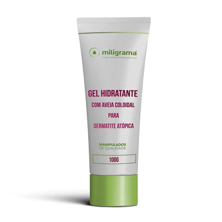 Miligrama Gel Hidratante com Aveia Coloidal para Dermatite Atópica 100g