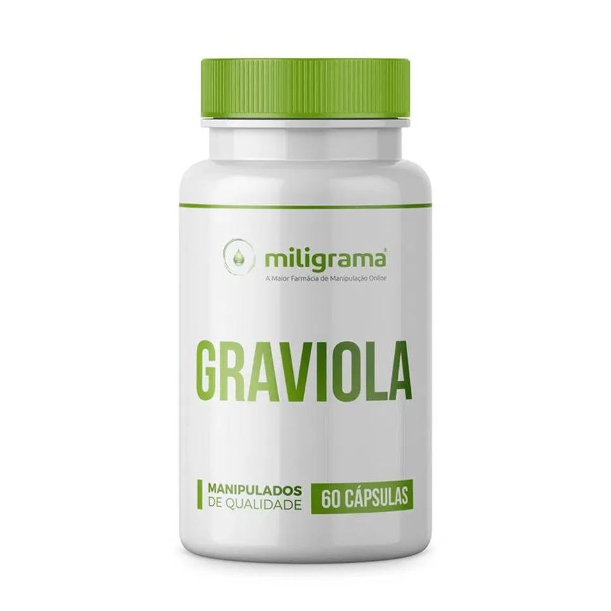 Miligrama Graviola 500mg 60 cápsulas