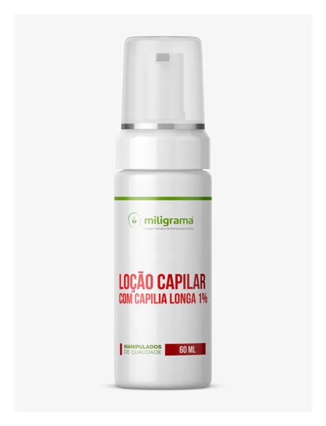 Miligrama Loção Capilar com Capilia Longa 1% 60ml