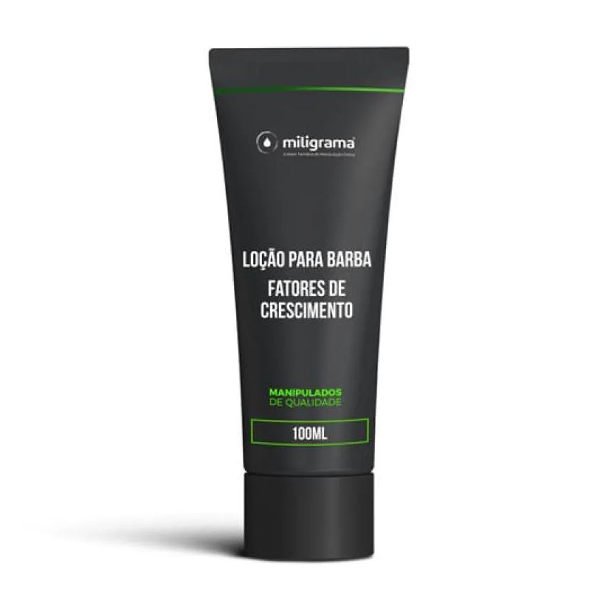 Miligrama Loção para Barba com Fatores de Crescimento 100ml