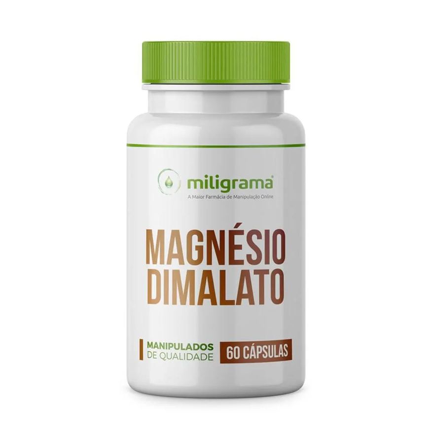Miligrama Magnésio Dimalato 400mg 60 cápsulas