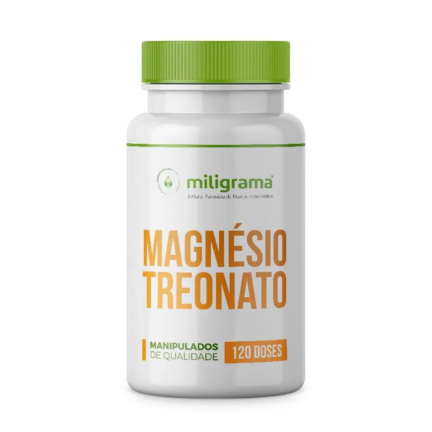 Miligrama Magnésio Treonato 300mg 120 Doses