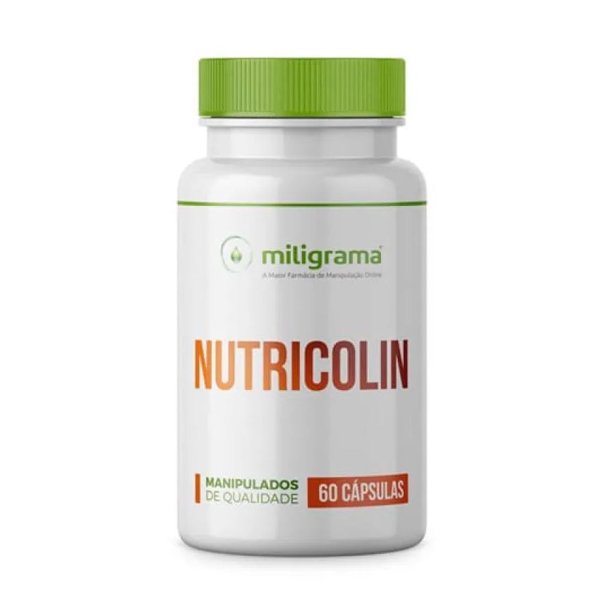 Miligrama Nutricolin 300mg 60 cápsulas com Selo de Autenticidade