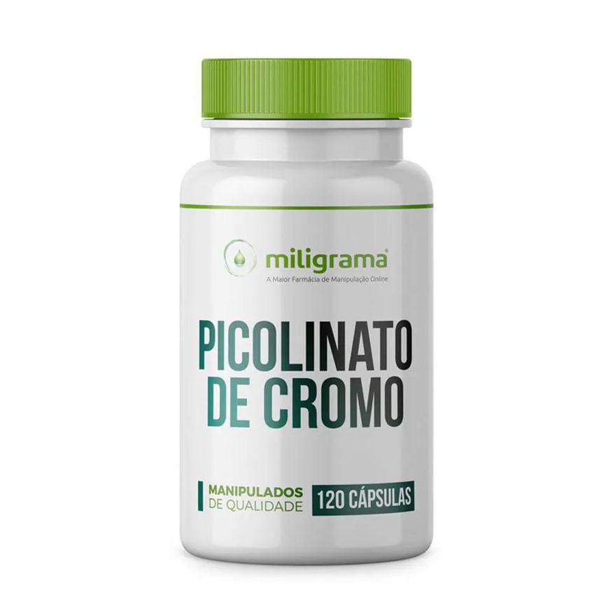 Miligrama Picolinato de Cromo 200mcg 120 cápsulas