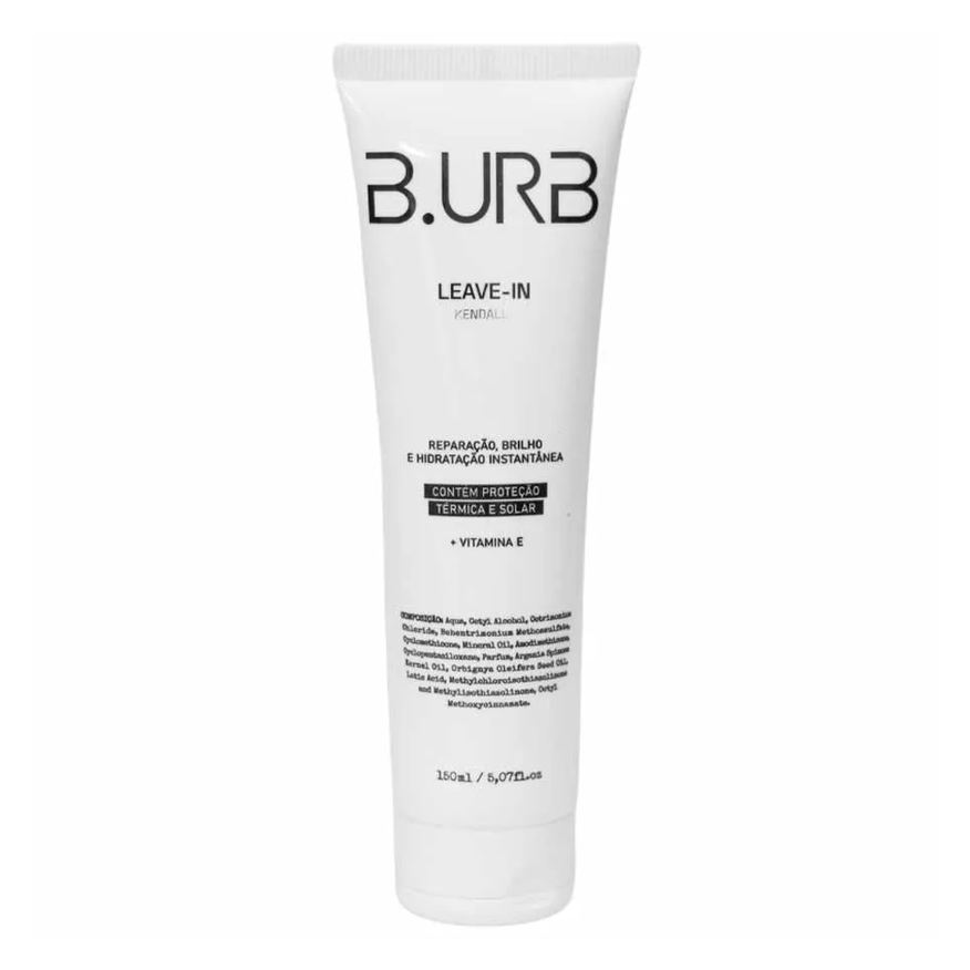 B.urb Leave-in Kendall Reparação Brilho e Hidratação Instantânea 150ml Barba Urbana