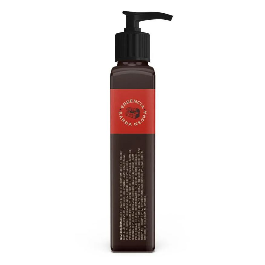 para Balm Barba Negra Amadeirado, Doce e Marcante 120g Don Alcides