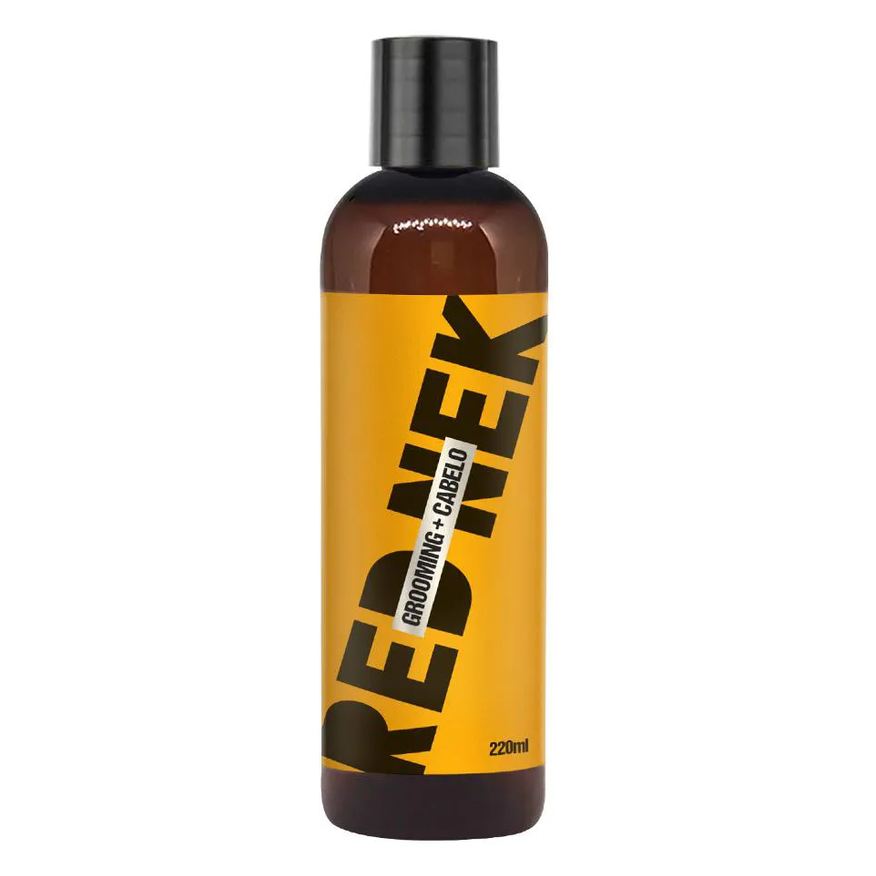 Rednek Grooming + Cabelo Efeito Seco Alta Fixação 50% + Volume 220ml Red Nek