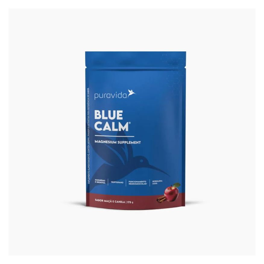 Puravida Blue Calm Magnesium Sabor Canela - 175g