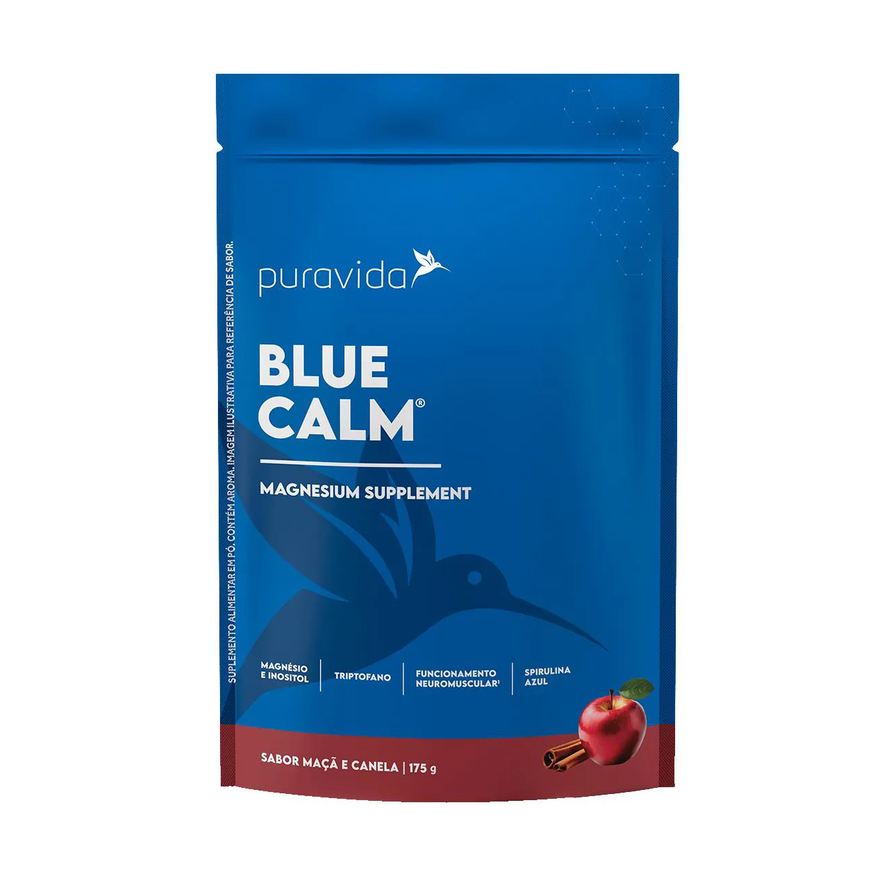 Puravida Suplemento Alimentar Blue Calm Maçã com Canela 175g