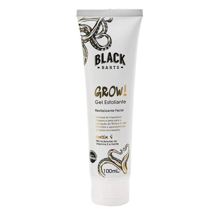 Black Barts Gel Esfoliante Facial Grow! Revitalizante 100ml