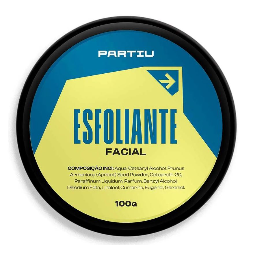 Partiu Esfoliante Facial Vivaz Caroço de Damasco Antioxidante 100g