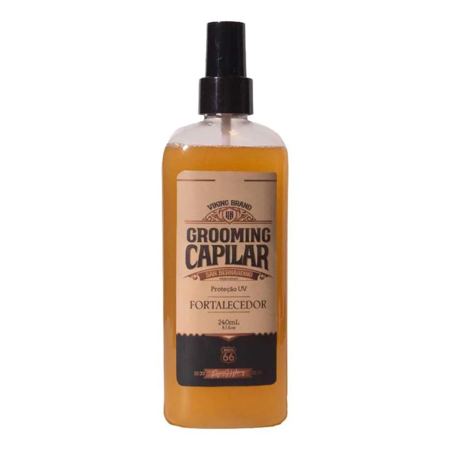 Viking Grooming Capilar San Bernardino Proteção Uv Fortalecedor Route 66 240ml