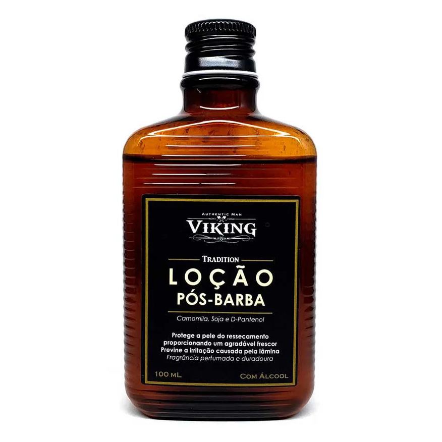 Viking Loção Pós Barba Tradition Refrescância Anti-irritação 100ml