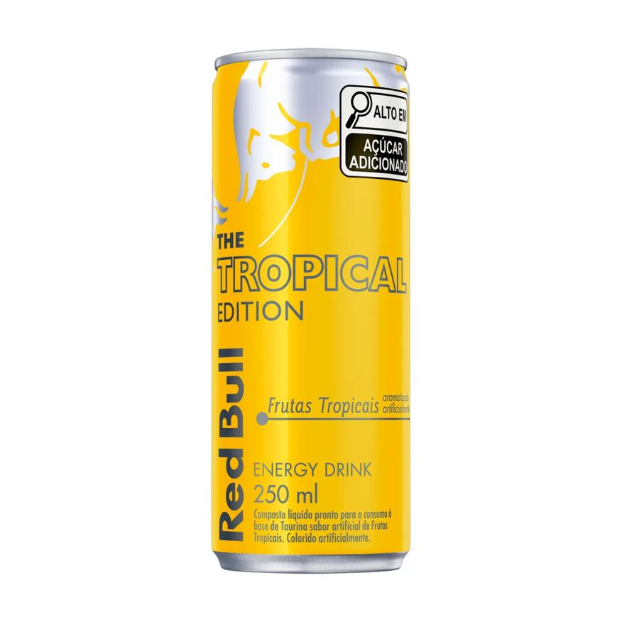 Red Bull Energético The Tropical Edition Frutas Tropicais 250ml