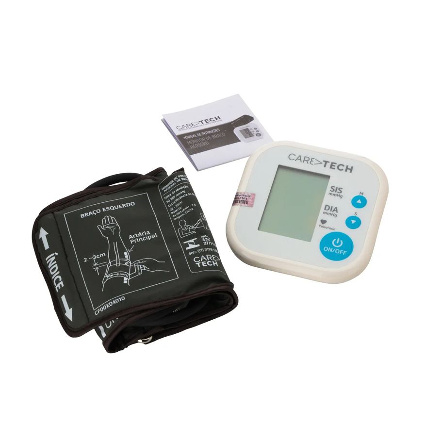 de Monitor Pressão Arterial de Braço Caretech HCogoRD 1 unidade