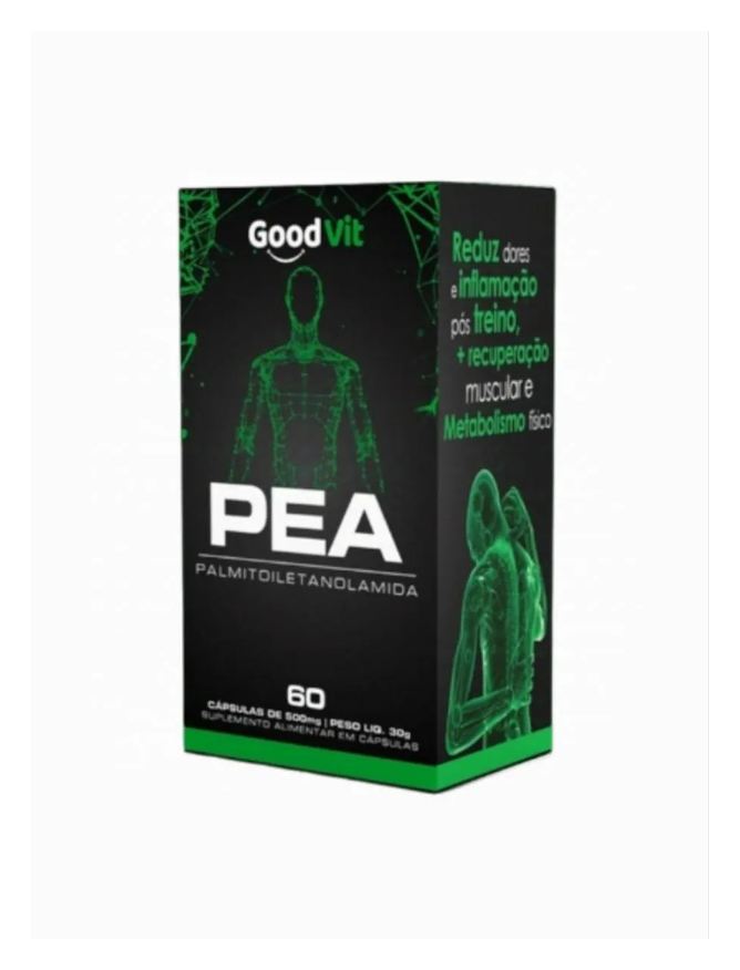 Good Vit Pea Palmitoiletanolamida Suplemento com 60 Cápsulas