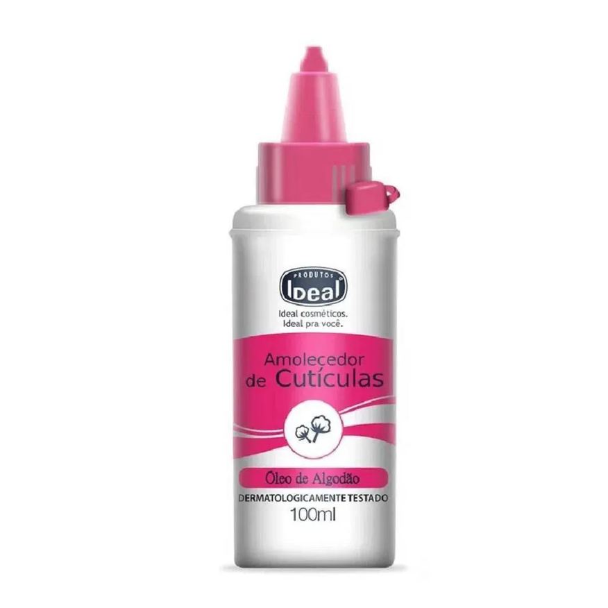 de Amolecedor Cutículas Ideal Óleo de Algodão 100ml