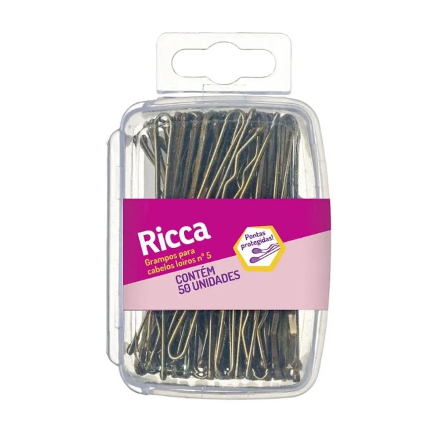 Big Universo Grampo para Cabelos Loiros Nº 5 Ricca