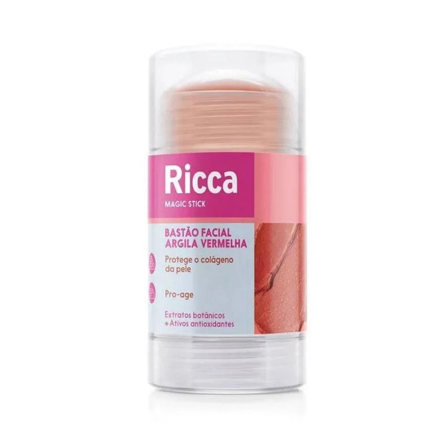 Big Universo Bastão Facial Ricca Argila Vermelha 30g Cód.3806