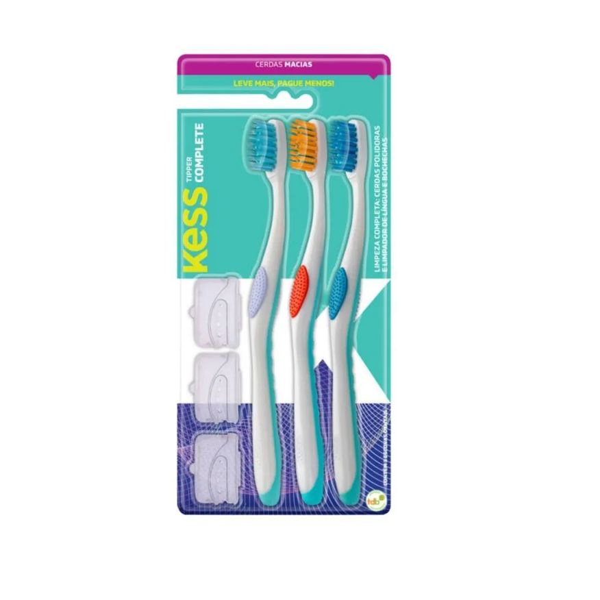 Big Universo Escova Dental Tipper Complete Kess Belliz C/3