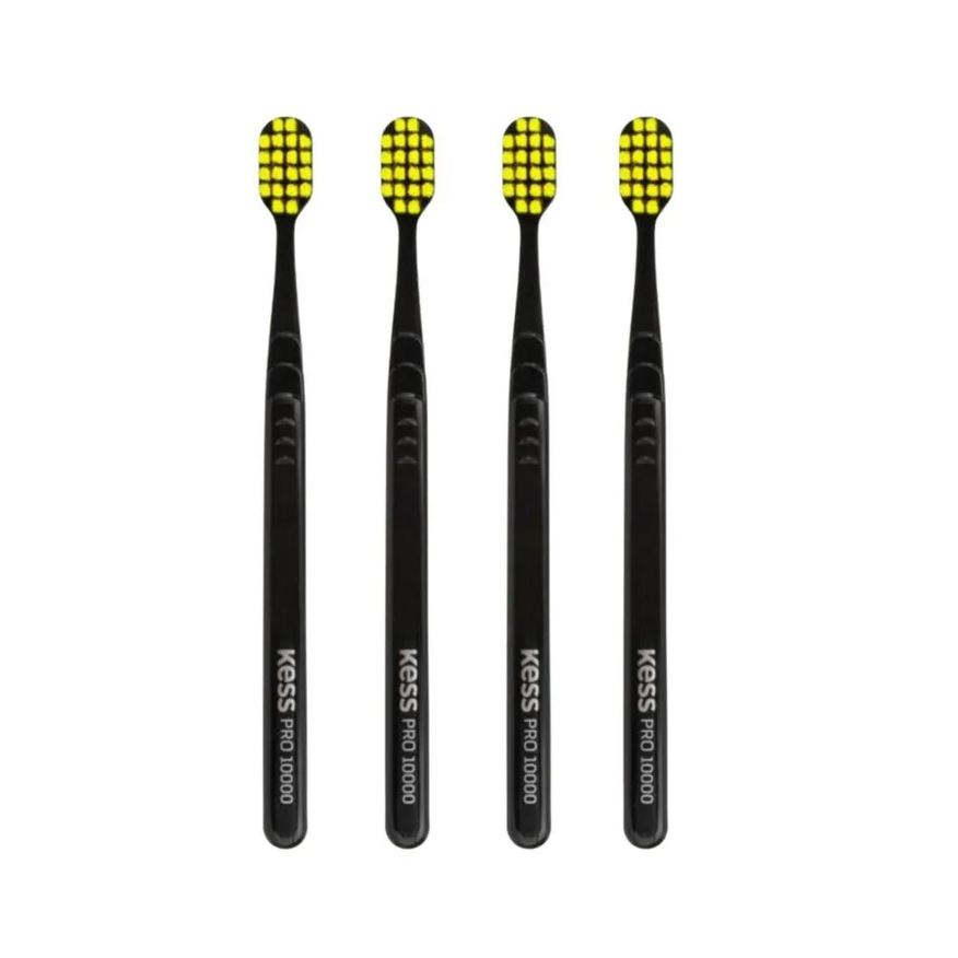 Big Universo Kit Escova Dental Extra Macia Kess Pro 10k Belliz Verde C/4