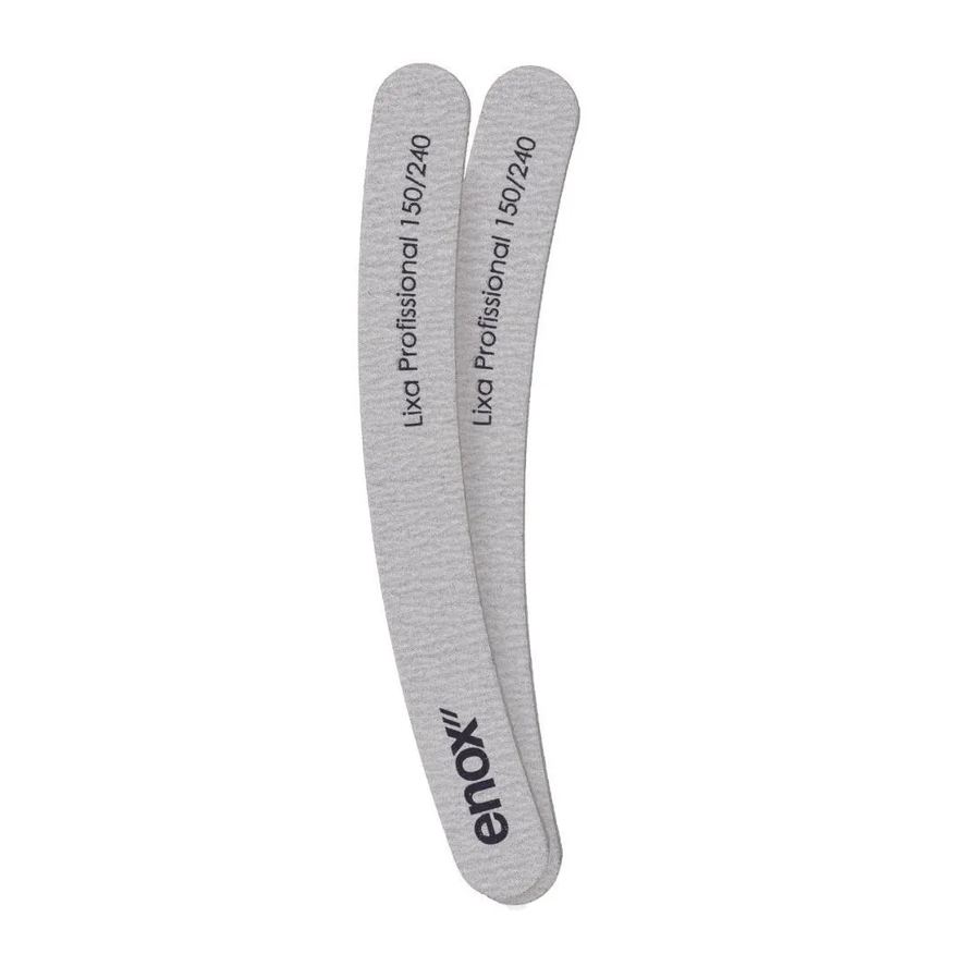 Big Universo Lixa Profissional Enox Granulação Média 150/240 Banana C/2 Cód.635
