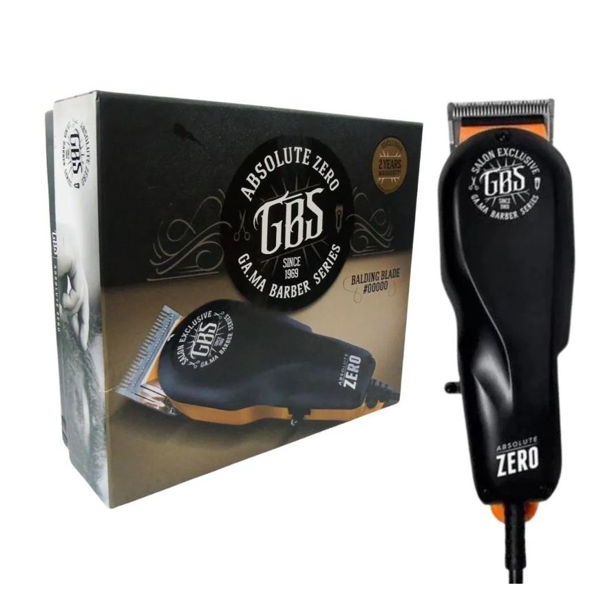 de Máquina Corte Gama Absolute Zero Gbs Barber Series 127v