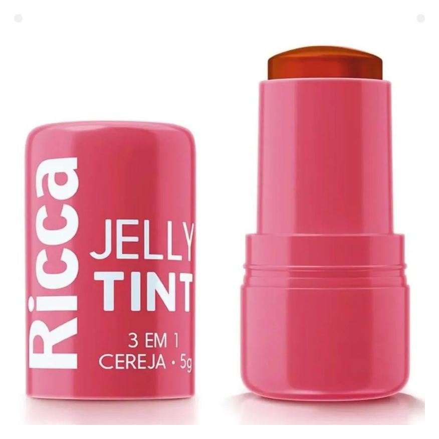 Big Universo Jelly Tint Ricca 3 em 1 Cereja
