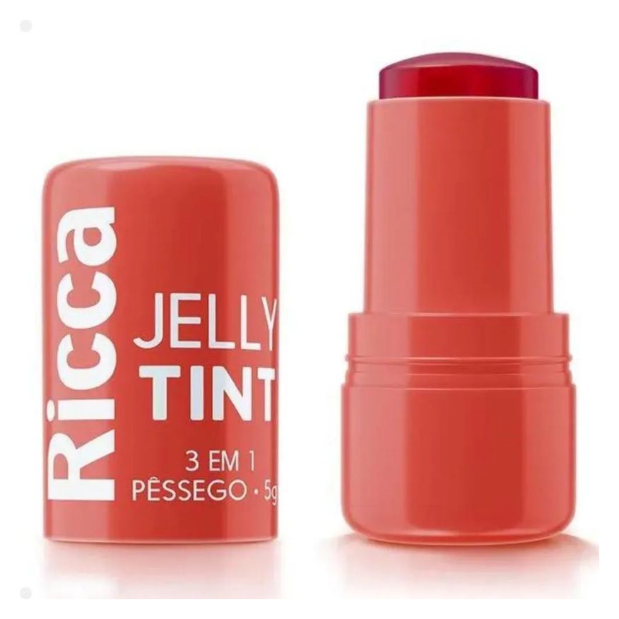 Big Universo Jelly Tint Ricca 3 em 1 Pêssego