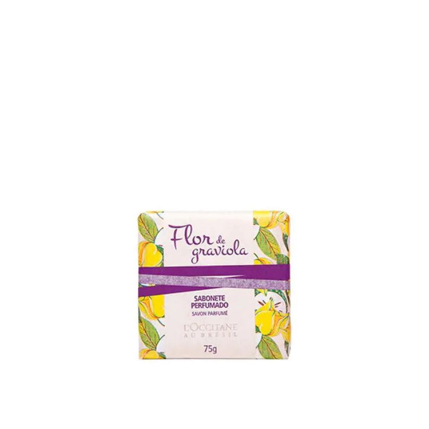 L'Occitane Sabonete Perfumado Flor de Graviola Loccitane Au Brésil 75g