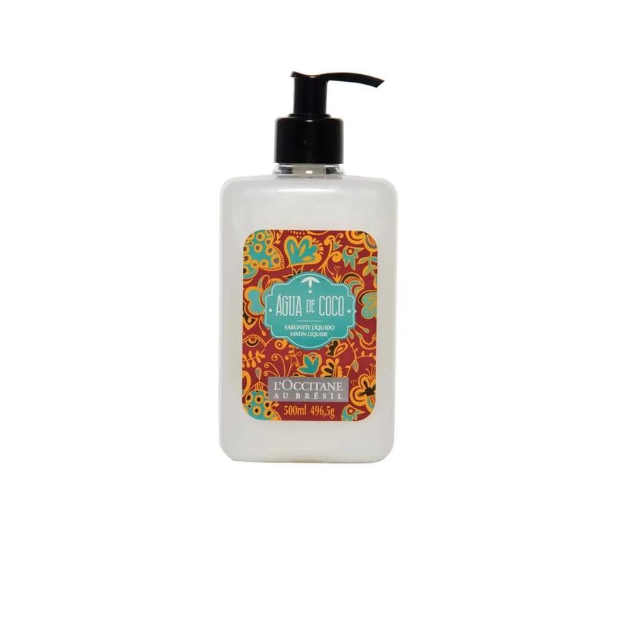 L'Occitane Sabonete Líquido Água de Coco Loccitane Au Brésil 500ml