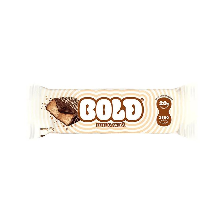 Bold Bar Leite & Avela 60g