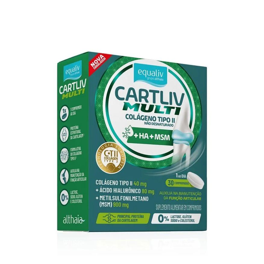 Equaliv Cartliv Mult (60 Comp) - Padrão: Único