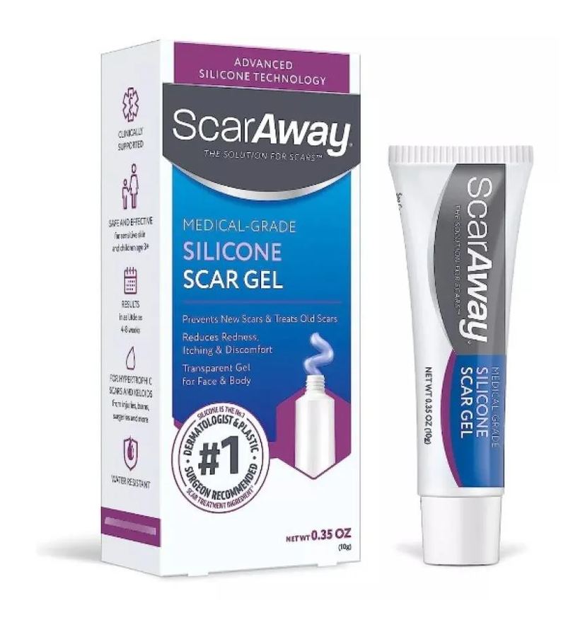 Scaraway Gel Roller Ball Para Cicatrices Queloides