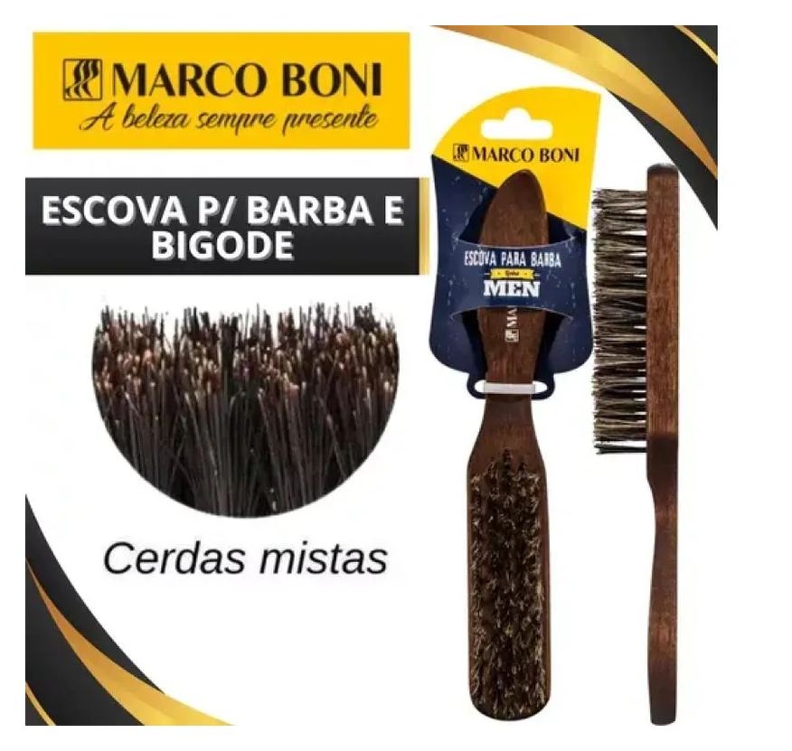 Marco Boni Escova para Barba e Bigode 9515