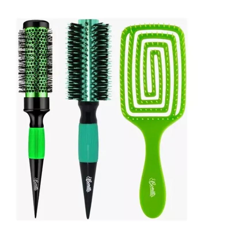 Marco Boni Kit com 03 Escovas Diversas Bonitta 685bt