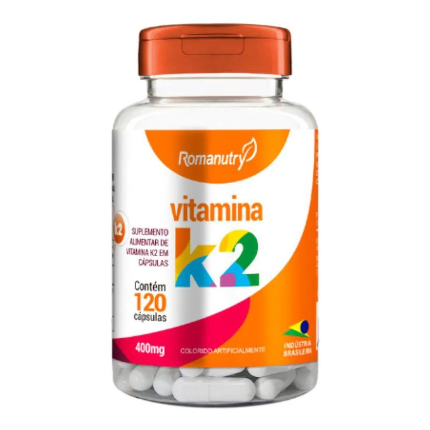 Romanutry Vitamina K2 400mg 120 cápsula
