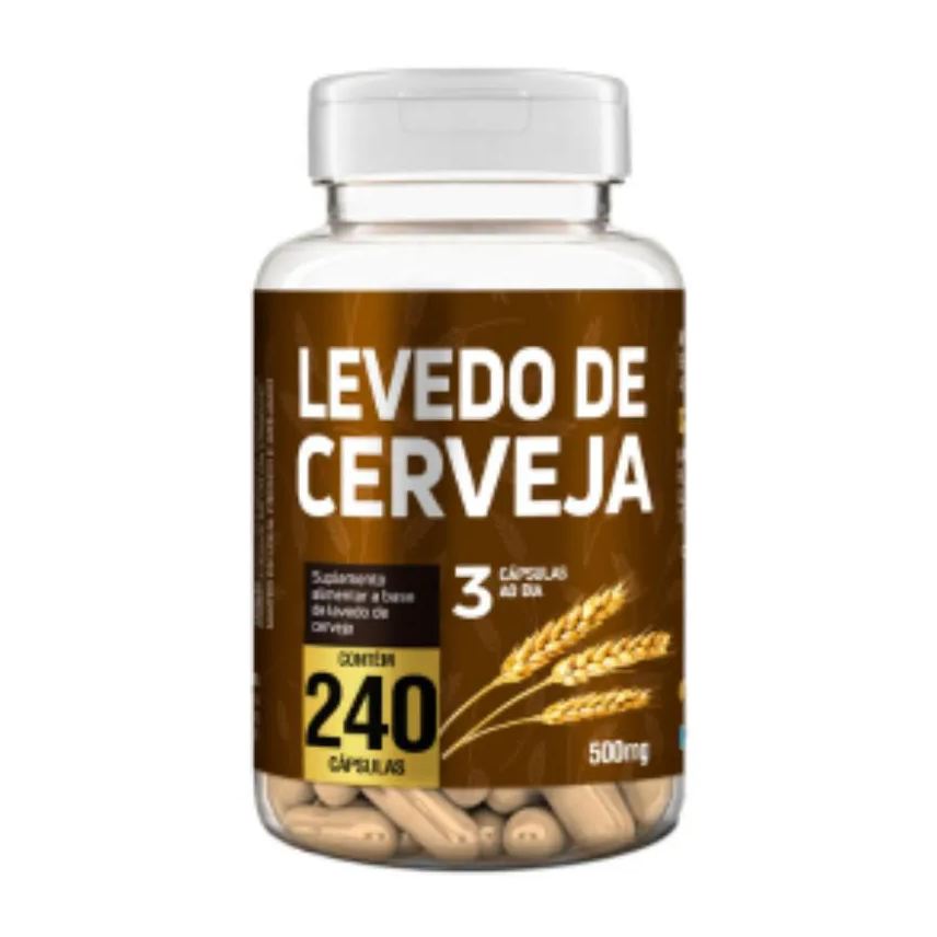 Natuvite Levedo de Cerveja 240 cápsula