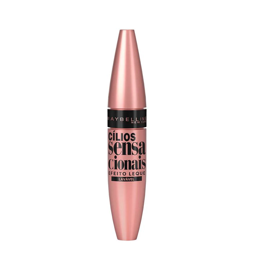 Maybelline Máscara de Cílios Cílios Sensacionais Lavável Efeito Leque 9,5ml