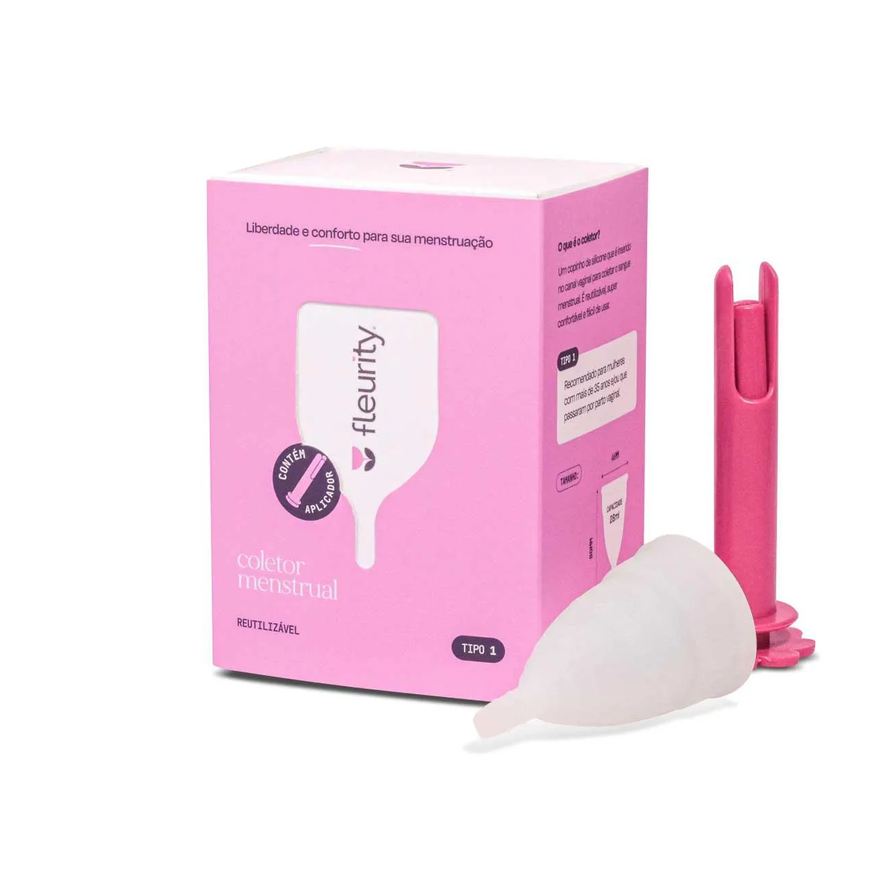 Fleurity Coletor Menstrual Tipo 1 Sem Pigmento com 1 unidade