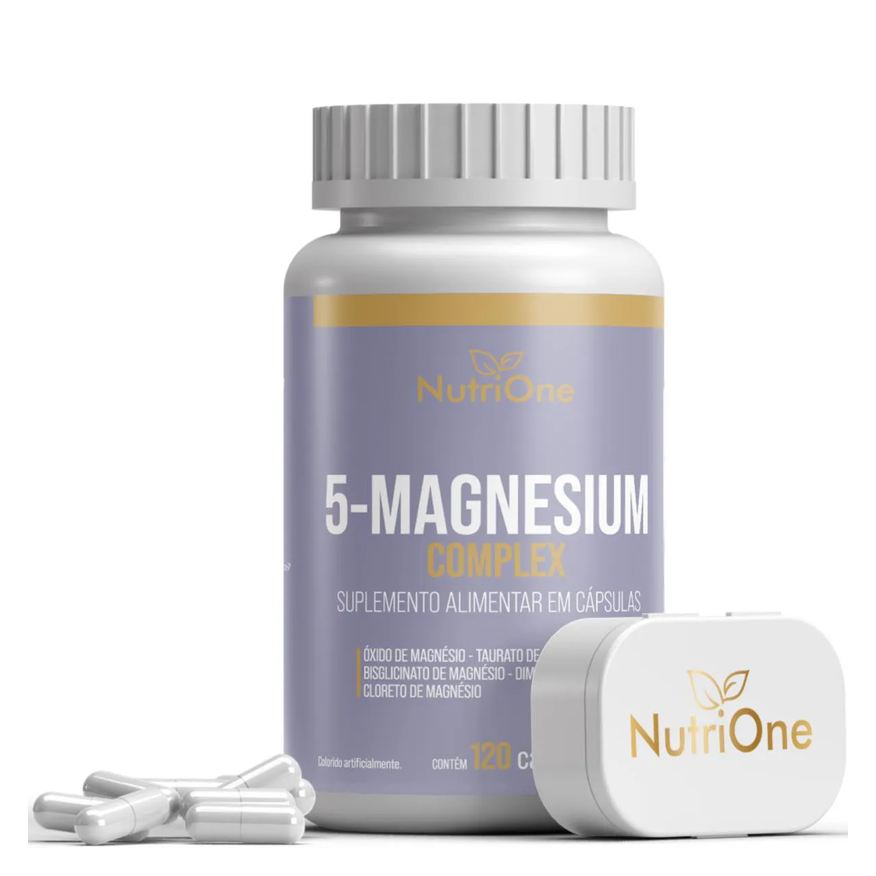 Nutrione 5 Magnésios Penta Magnésio 120 Cápsulas