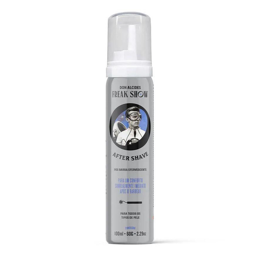 Don Alcides Pós Barba Efervescente After Shave Freak Show 100ml