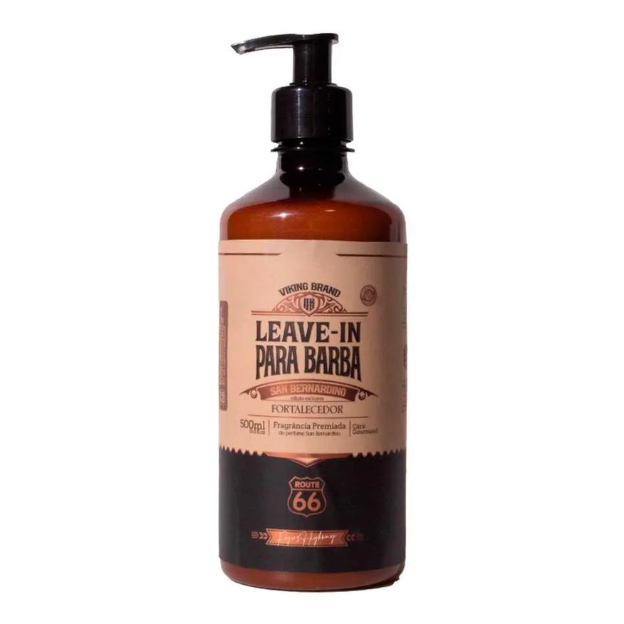 Viking Leave-in para Barba 500ml San Bernardino Fortalecedor Route 66