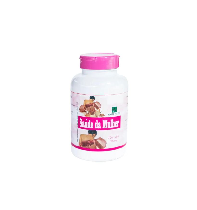 Fonte Verde Naturalle Suplemento Saúde da Mulher em Pó Encapsulado 120 cápsulas 500mg