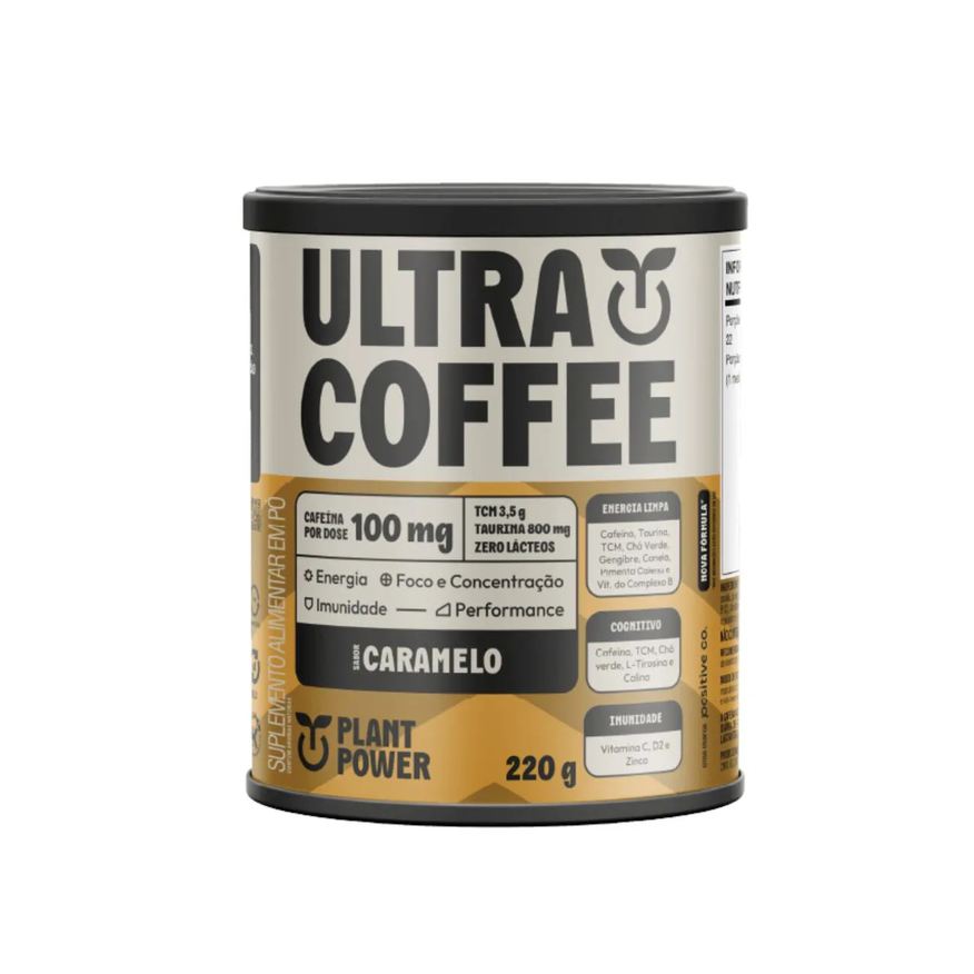 Plant Power Ultracoffee Caramelo 220g