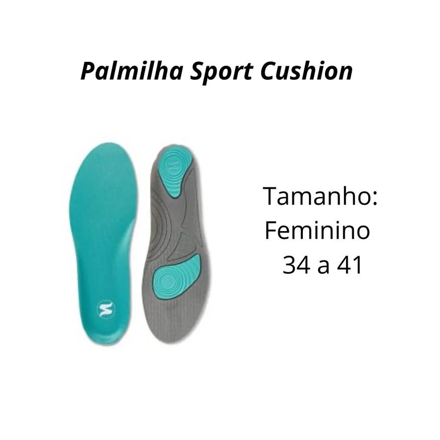 Sofcomfort Palmilha Sport Feminino 34 a 41 Chantal