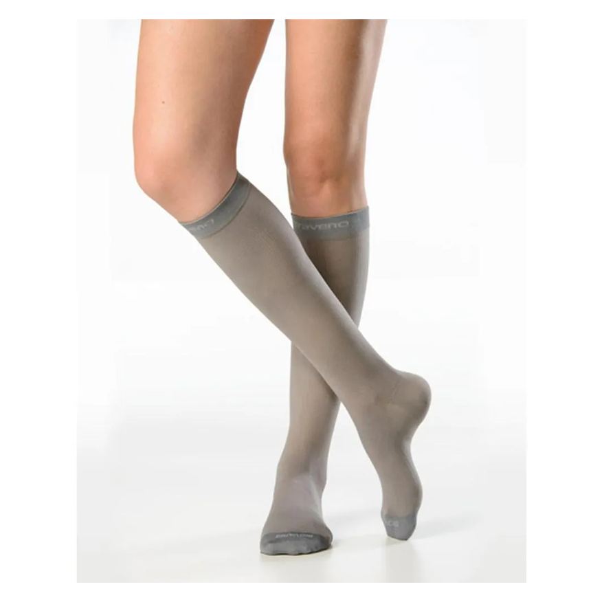 Sigvaris Meia de Viagem Traveno 170 Unissex Cinza P