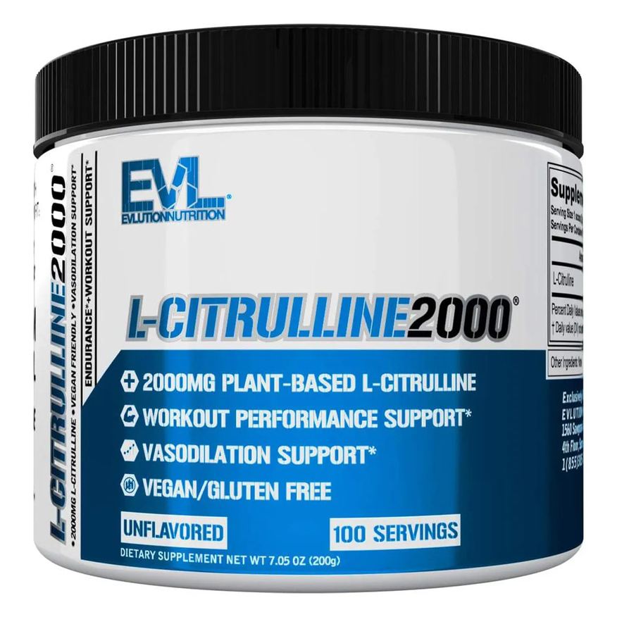 Evolution Nutrition L-citrulina 2000mg 100 Doses Evlution Nutrition