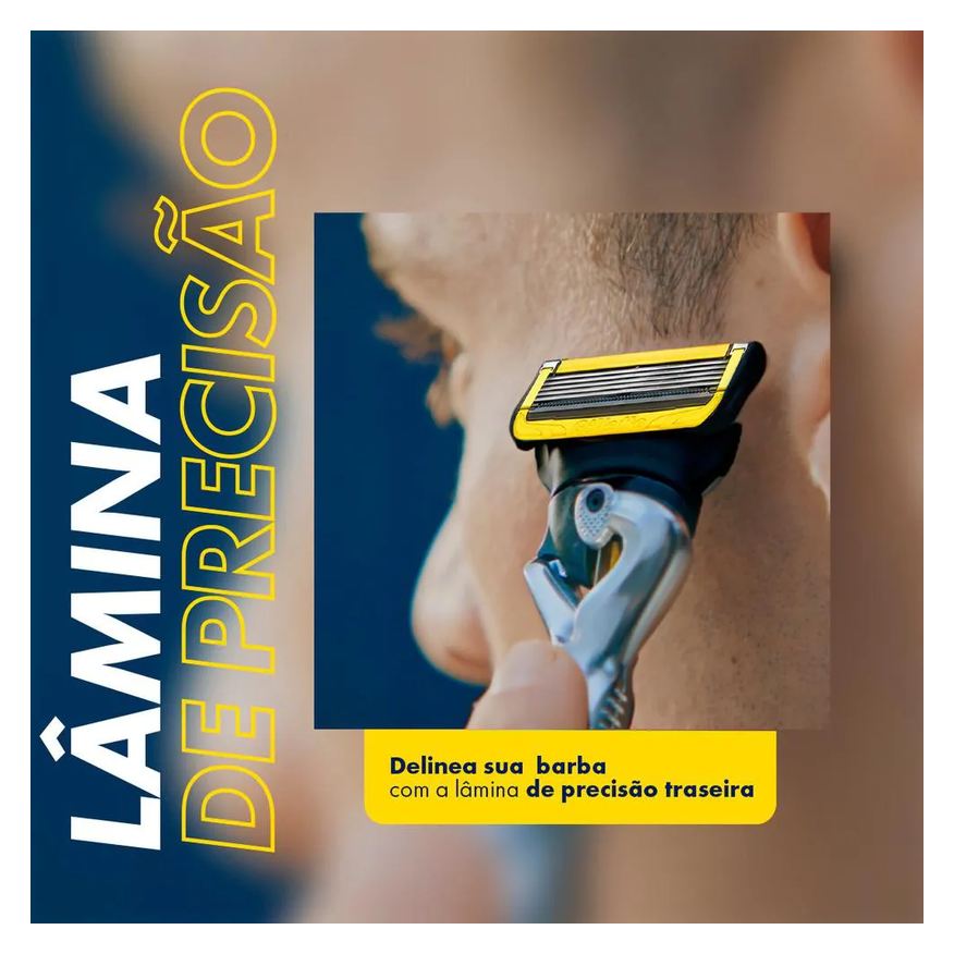 Gillette Carga para Aparelho de Barbear Fusion Proshield 2 unidades